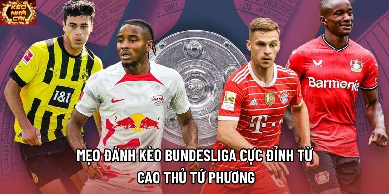 Mẹo đánh kèo Bundesliga cực đỉnh từ cao thủ tứ phương Mẹo đánh kèo Bundesliga cực đỉnh từ cao thủ tứ phương